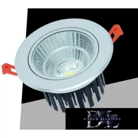   Lampa wpuszczana LED UNIVERSO 20 W 1800 lm 4000 K 24° IP20 aluminium 140 x 78 mm/120 mm