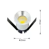 Mini reflektor punktowy UNIVERSO 3 W 4000 K 300 lm 30° IP20 ∅35×47 mm srebrny