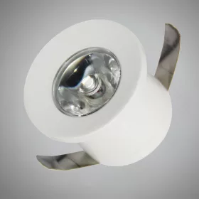   Mini reflektor punktowy UNIVERSO 1 W 4000 K 100 lm 30° IP20 ∅31×22 mm biały