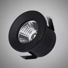   Mini reflektor punktowy UNIVERSO 1 W 6500 K 90 lm 30° IP20 ∅31×22 mm czarny