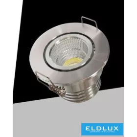   Mini reflektor punktowy UNIVERSO 3 W 6500 K 270 lm 30° IP20 chrom D52x40 mm Wycięcie: D40 mm