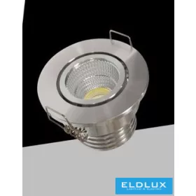   Mini reflektor punktowy UNIVERSO 3 W 4000 K 270 lm 30° IP20 chrom D52x40 mm Wycięcie: D40 mm