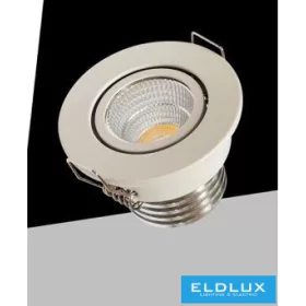   UNIVERSO Mini reflektor punktowy 3 W 3000 K 270 lm 30° IP20 Biały D52x40 mm Wycięcie: D40 mm