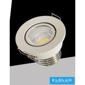   UNIVERSO Mini oprawa punktowa 3 W 4000 K 270 lm 30° IP20 Biała D52x40 mm Wycięcie: D40 mm