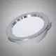 Mini reflektor punktowy UNIVERSO 3 W 6500 K 240 lm 120° IP20 ∅70×19 mm srebrny
