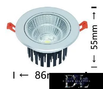 Lampa wpuszczana LED UNIVERSO 7 W 630 lm 4000 K 24° IP20 aluminium 