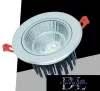 UNIVERSO Lampa LED do zabudowy 12 W 1080 lm 3000 K 24° D110 x 73 mm Wycięcie: D90 mm IP20 aluminium