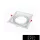 UNIVERSO Oprawa punktowa do wbudowania 1*AR111 biała 175x175mm / wycięcie 160x160mm