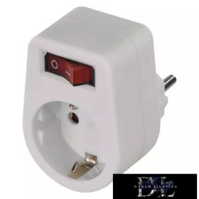 Listwa zasilająca EMOS, 1 gniazdo, przełączalne