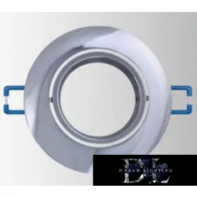   UNIVERSO Oprawa punktowa do wbudowania 1xMR16 srebrna ∅90x20mm/∅75mm