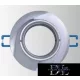 UNIVERSO Oprawa punktowa do wbudowania 1xMR16 srebrna ∅90x20mm/∅75mm