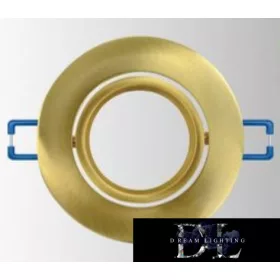   UNIVERSO Oprawa punktowa do wbudowania 1xMR16 złota ∅90x20mm/∅75mm