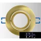 UNIVERSO Oprawa punktowa do wbudowania 1xMR16 złota ∅90x20mm/∅75mm