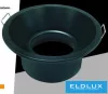 UNIVERSO Oprawa wpuszczana punktowa 1xPAR16 bez gniazda IP20 Czarny Otwór montażowy D90x40mm: D82mm