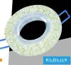 UNIVERSO Reflektor wpuszczany 1xPAR16 bez gniazda IP20 Złoty D90x25mm wycięcie: D60mm