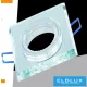 UNIVERSO Reflektor wpuszczany 1xPAR16 bez gniazda IP20 Chrom 89x89x25mm wycięcie: D60mm