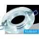 UNIVERSO Reflektor wpuszczany 1xPAR16 bez gniazda IP20 Chrom D95x25mm wycięcie: D60mm