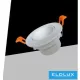 UNIVERSO Wpuszczana lampa punktowa 1xPAR16 bez gniazda IP20 Biała D88x50mm wycięcie: D75mm