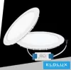 UNIVERSO Okrągły panel LED do wbudowania 24 W 2400 lm CCT/kap. 120° IP20 Biały D300 mm wycięcie: D280 mm 3 lata