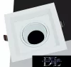 UNIVERSO Wpuszczana lampa punktowa 1xGU10 biała