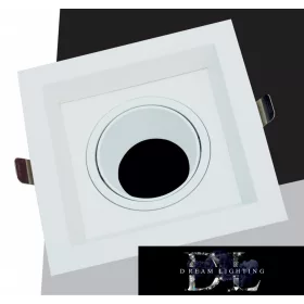 UNIVERSO Wpuszczana lampa punktowa 1xGU10 biała