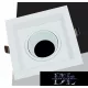 UNIVERSO Wpuszczana lampa punktowa 1xGU10 biała