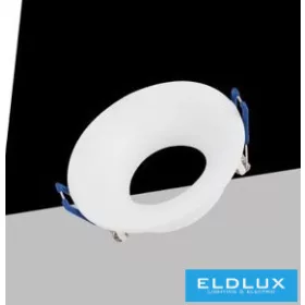   UNIVERSO Wpuszczana lampa punktowa 1xGU10 IP20 Biała D83x45mm wycięcie: D75mm 5 lat