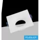 UNIVERSO Reflektor wpuszczany 1xGU10 IP20 Biały 83x83x45mm wycięcie: D75mm 5 lat