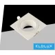 UNIVERSO Oprawa wpuszczana punktowa 1xGU10 IP20 88x88x31mm Otwór montażowy: 75X75mm Biały 5 lat