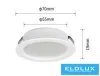 Mini reflektor punktowy UNIVERSO 3 W 6500 K 240 lm 120° IP20 ∅70×19 mm biały