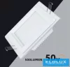 UNIVERSO Kwadratowy panel LED do wbudowania 6 W 500 lm CCT/kap. 120° IP20 Biały 100 x 100 mm wycięcie: 75 x 75 mm