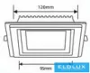 UNIVERSO Kwadratowy panel LED do wbudowania 9 W 780 lm CCT/kap. 120° IP20 Biały 120 x 120 mm wycięcie: 95 x 95 mm