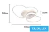 UNIVERSO Mennyezeti lámpa 25w 2000lm CCT IP20 fehér 500x340x80mm
