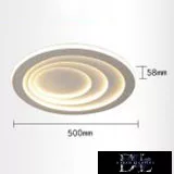 Lampa sufitowa UNIVERSO BT 70 W 4200 lm CCT ∅500×58 mm biała