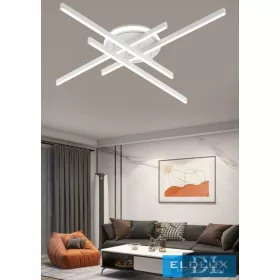  Lampa sufitowa UNIVERSO 45 W 3600 lm CCT Z PRZEŁĄCZNIKIEM IP20 biała 640 x 640 x 110 mm