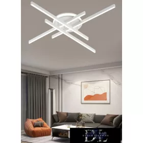   UNIVERSO Lampa sufitowa 45 W 3600 lm 6500 K IP20 biała 640 x 640 x 110 mm