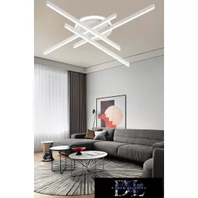   UNIVERSO Lampa sufitowa 45 W 3600 lm 4000 K IP20 biała 640 x 640 x 110 mm