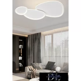   Lampa sufitowa UNIVERSO 100 W 8000 lm CCT 1000 × 630 × 65 mm IP20 biała