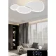 Lampa sufitowa UNIVERSO 100 W 8000 lm CCT 1000 × 630 × 65 mm IP20 biała