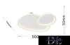 Lampa sufitowa UNIVERSO 45 W 3600 lm CCT 500×440×50 mm IP20 biała