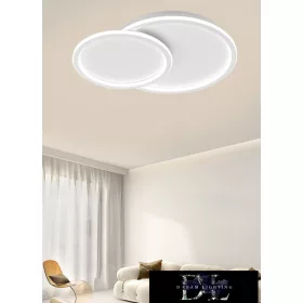   Lampa sufitowa UNIVERSO 45 W 3600 lm CCT 500×400×50 mm IP20 biała