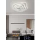 UNIVERSO Lampa sufitowa 59 W 4720 lm 4000 K IP20 biała 600 x 530 x 65 mm