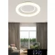 Lampa sufitowa UNIVERSO 40 W 3200 lm CCT ∅500 x 85 mm biała