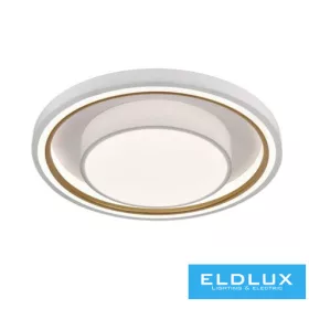   Lampa sufitowa UNIVERSO 35 W 2800 lm CCT.T+BT D490x90 mm IP20 biała/złota