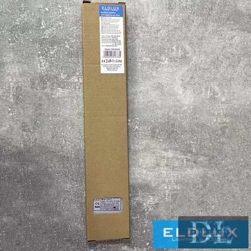 ELDLUX Transformator DC: 12 V maks. 200 W/16,66 A IP20 308*53*21 mm