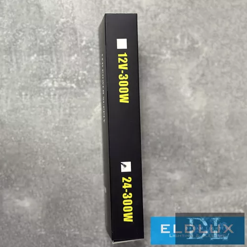 Transformator ELDLUX DC: 24 V maks. 300 W/12,5 A IP20 208*63*29 mm