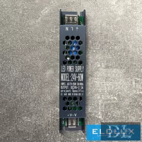  Transformator ELDLUX DC: 24 V maks. 60 W/2,5 A IP20 170*33*24 mm