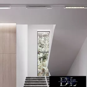   UNIVERSO Jednofazowa oprawa szynowa COB LED 12W 1440lm 6500K 292mm IP20 biała