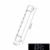 UNIVERSO Jednofazowa oprawa szynowa COB LED 12W 1440lm 6500K 292mm IP20 biała