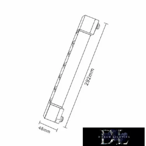 UNIVERSO Jednofazowa oprawa szynowa COB LED 12W 1440lm 6500K 292mm IP20 biała